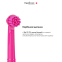 Роторная звуковая зубная щетка MEDICA+ ProBrush XO Carbon Soft Touch Fuchsia гарантия 1 год 5