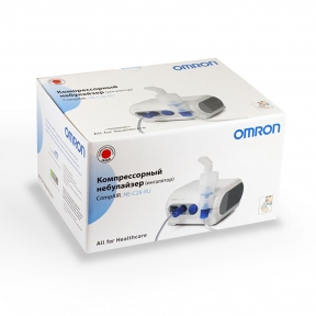 Ингалятор (небулайзер) Omron NE-C28 P-RU (NE-C28 PLUS) компрессорный гарантия 3 года