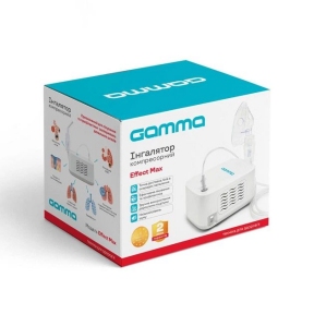 Інгалятор (небулайзер) Gamma Effect Max компресорний гарантія 2 роки