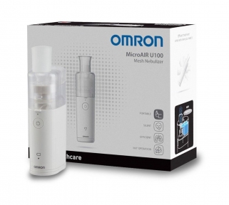 Меш ингалятор (небулайзер) Omron Micro Air NE-U100-E гарантия 1 год