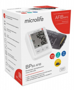 Тонометр Microlife BP B3 AFIB автоматичний з адаптером на плече гарантія 5 років
