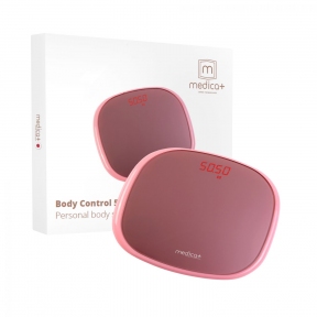 Электронные весы для тела MEDICA+ Body Control 5.0 pink гарантия 1 год