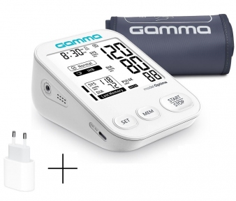 Говорящий тонометр Gamma Optima 5gen с адаптером Type-C автоматический с на плечо гарантия 5 лет