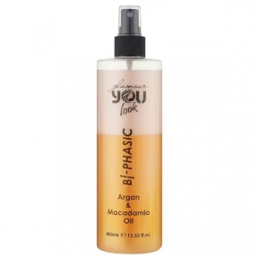 Двухфазный спрей-кондиционер You Look Professional Glamour Bi-Phasic Argan & Macadamia Oil 400 мл