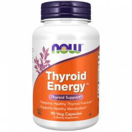 NOW THYROID ENERGY здоровье щитовидной железы в капсулах №90