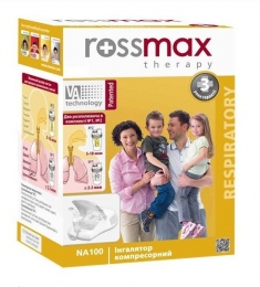Ингалятор (небулайзер) Rossmax NA100 компрессорный гарантия 3 года