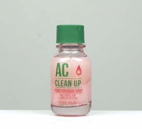 Точковий засіб Etude AC Clean Up Pink Powder Spot для боротьби з акне 15 мл