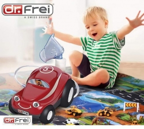 Ингалятор (небулайзер) Dr.Frei Turbo Car для детей компрессорный гарантия 5 лет