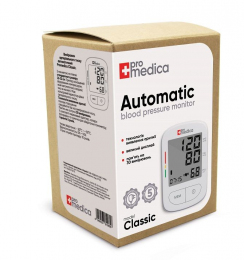 Тонометр Promedica Classic автоматичний на плече з адаптером гарантія 10 років