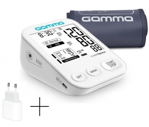 Говорящий тонометр Gamma Optima 5gen с адаптером Type-C автоматический с на плечо гарантия 5 лет