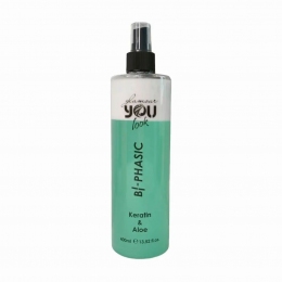 Двухфазный спрей-кондиционер You Look Professional Glamour Bi-Phasic Keratin & Aloe 400 мл