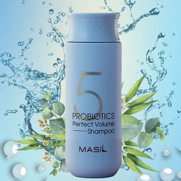 Шампунь для объема Masil 5 Probiotics Perfect Volume Shampoo с пробиотиками 300 мл